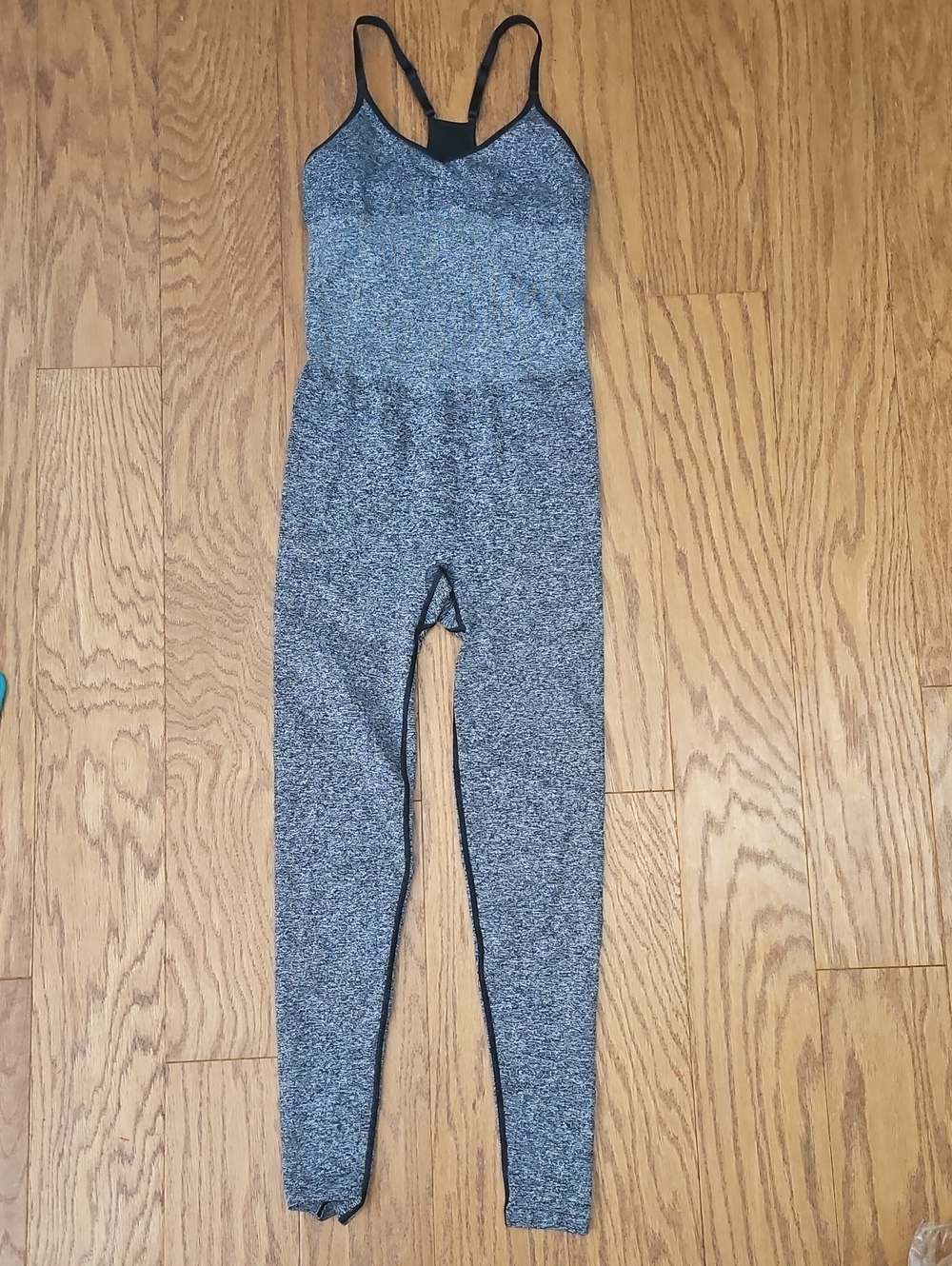 Victoria's Secret PINK Active Seamless Workout Jumpsuit Onesie Grey XS
